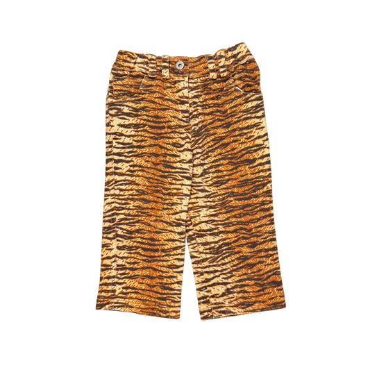 Vintage D&G Junior Tiger Print Baby Pants – 9–12M