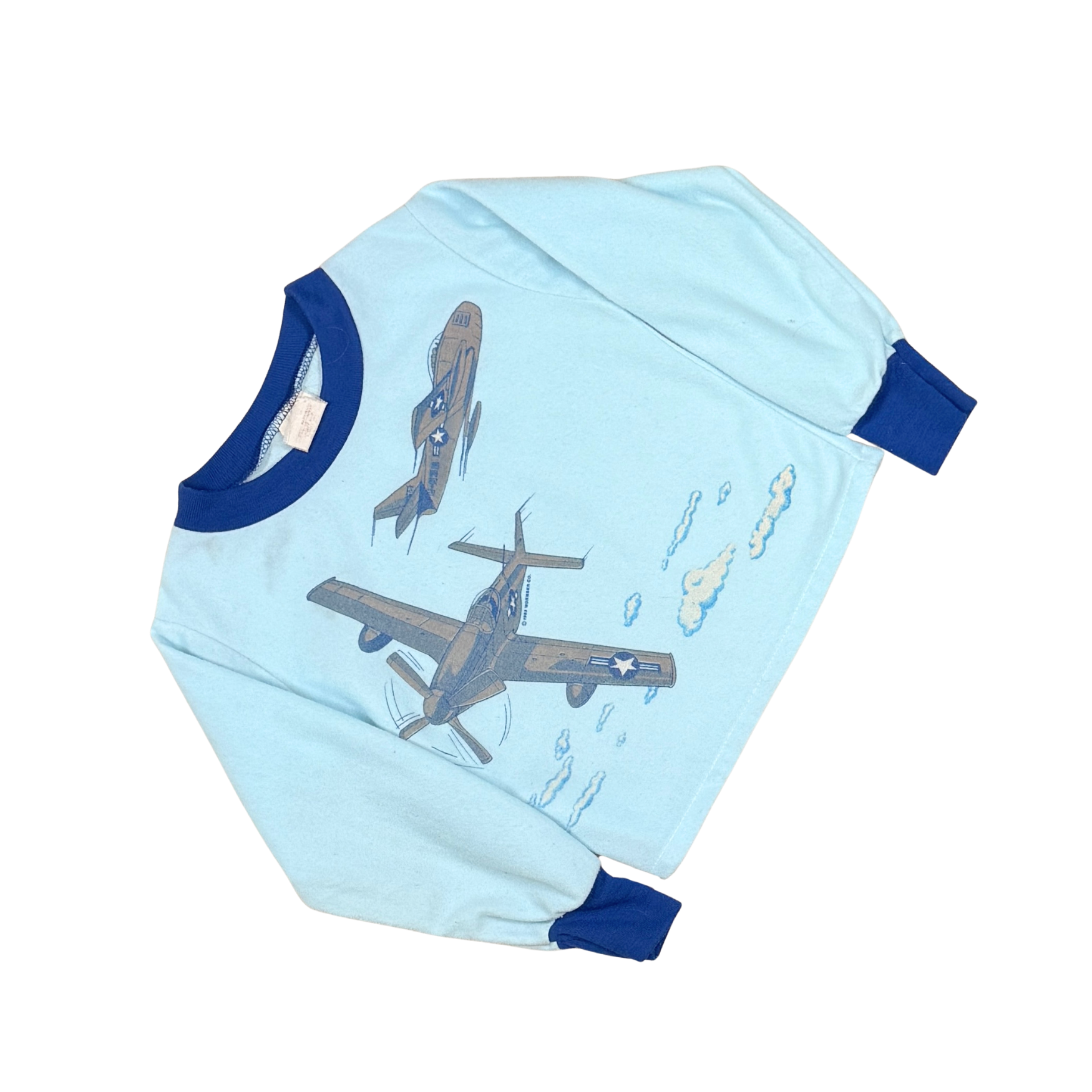 Vintage 1983 Airplane Long Sleeve – 4–5Y