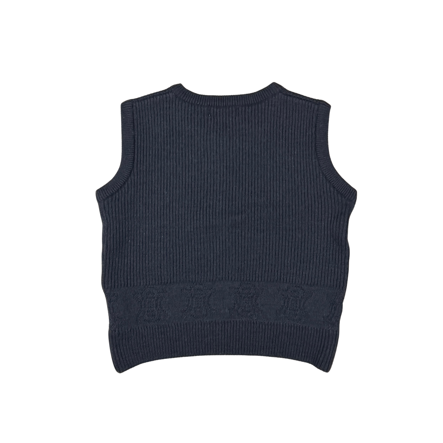 Vintage Celine Knit Vest | 3–4Y