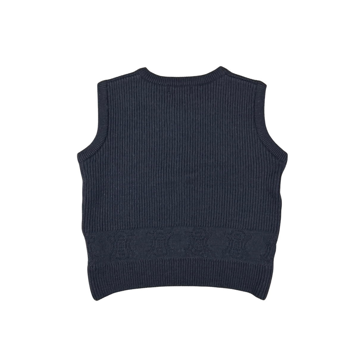 Vintage Celine Knit Vest | 3–4Y