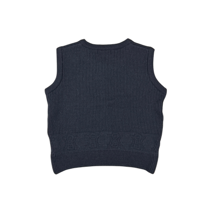 Vintage Celine Knit Vest | 3–4Y