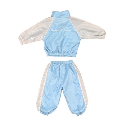 Vintage Sports Princess Tracksuit Set – 12M