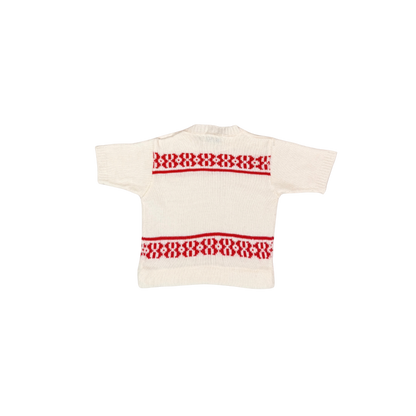 Vintage 1970s Crest-Le Knit Baby Sweater – 1–2Y