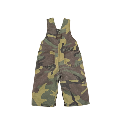 Vintage Liberty Camo Overalls – 12M