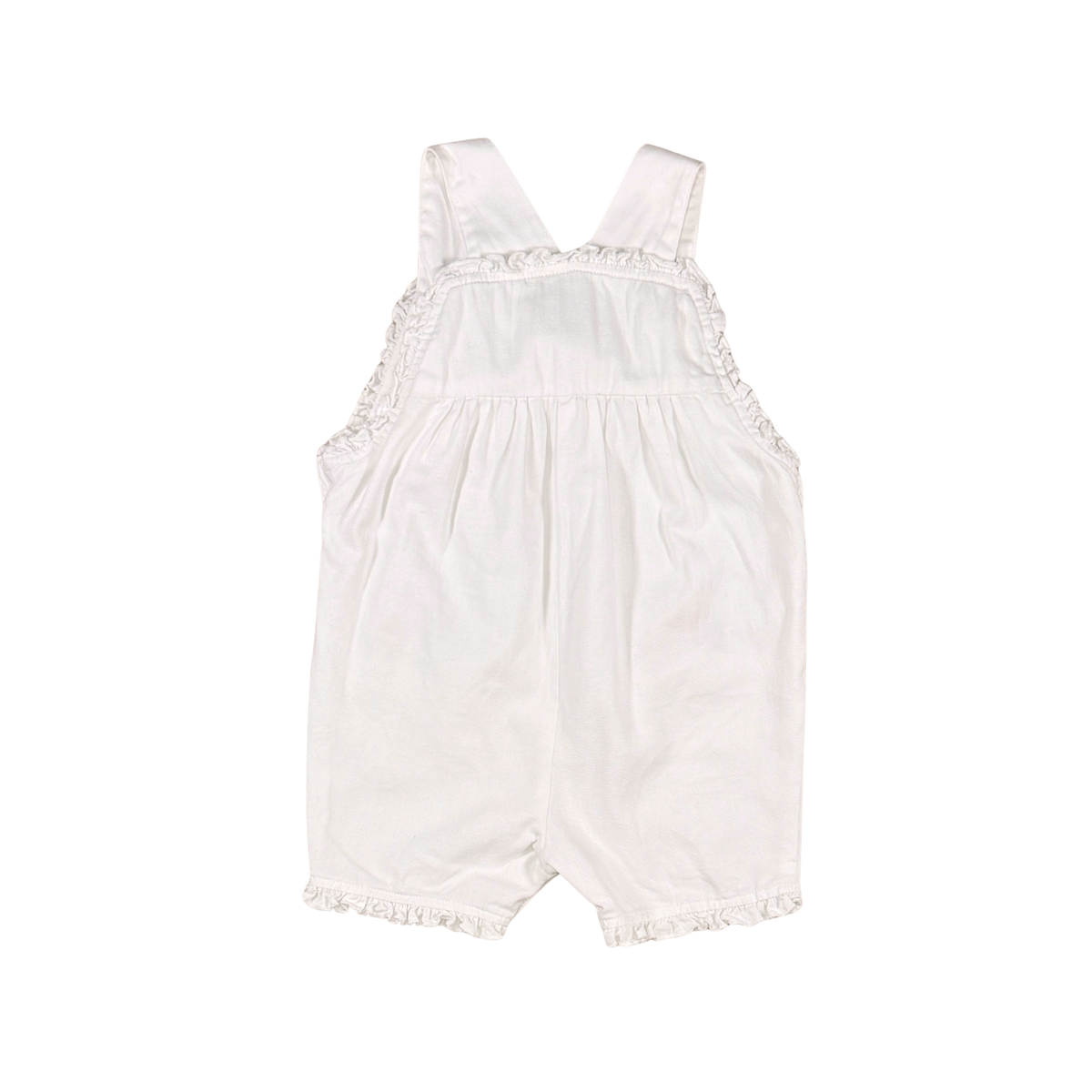 Vintage Toffee Apple Floral Embroidered Romper | 18M
