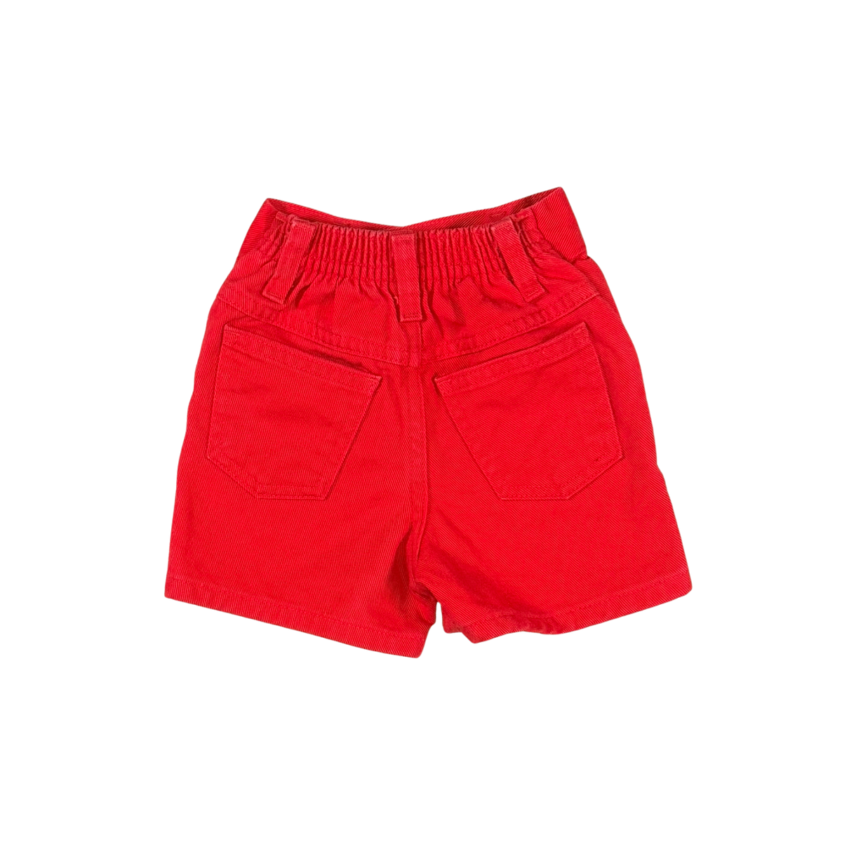 Vintage Liberty Red Denim Shorts | 18M