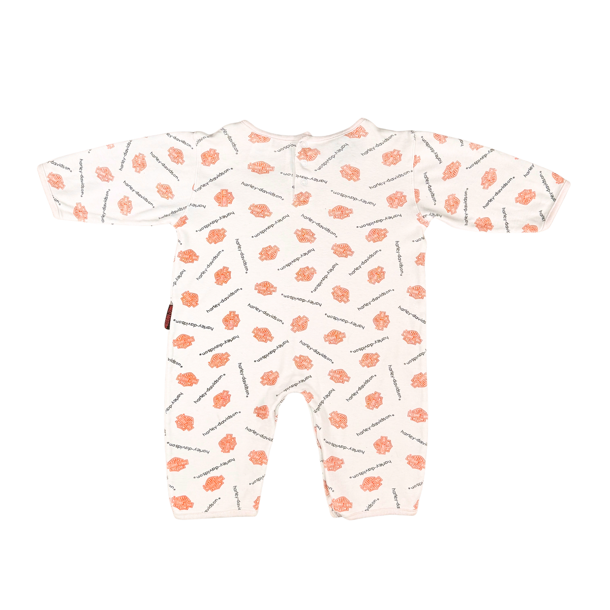 Vintage Harley-Davidson All-Over Print Romper 12-18M