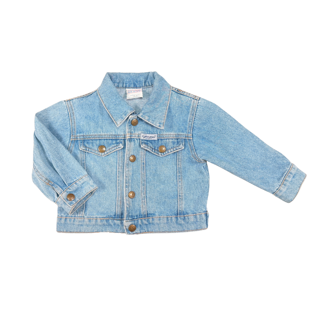 Vintage 90s Baby Guess Denim Jacket – 24M
