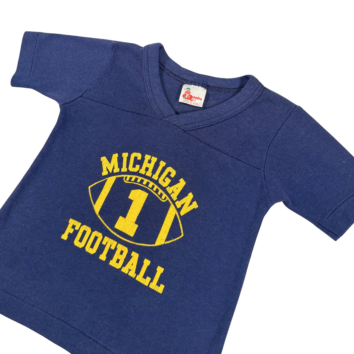 Vintage Michigan Football T-Shirt – 2–3Y