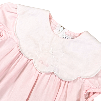 Vintage Celine Baby Pink Dress – 12M