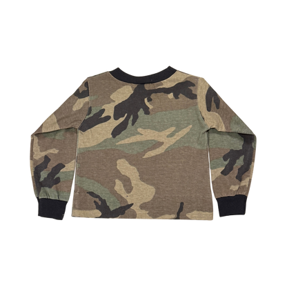 Vintage 90s Single Stitch Camo Long Sleeve – 2T
