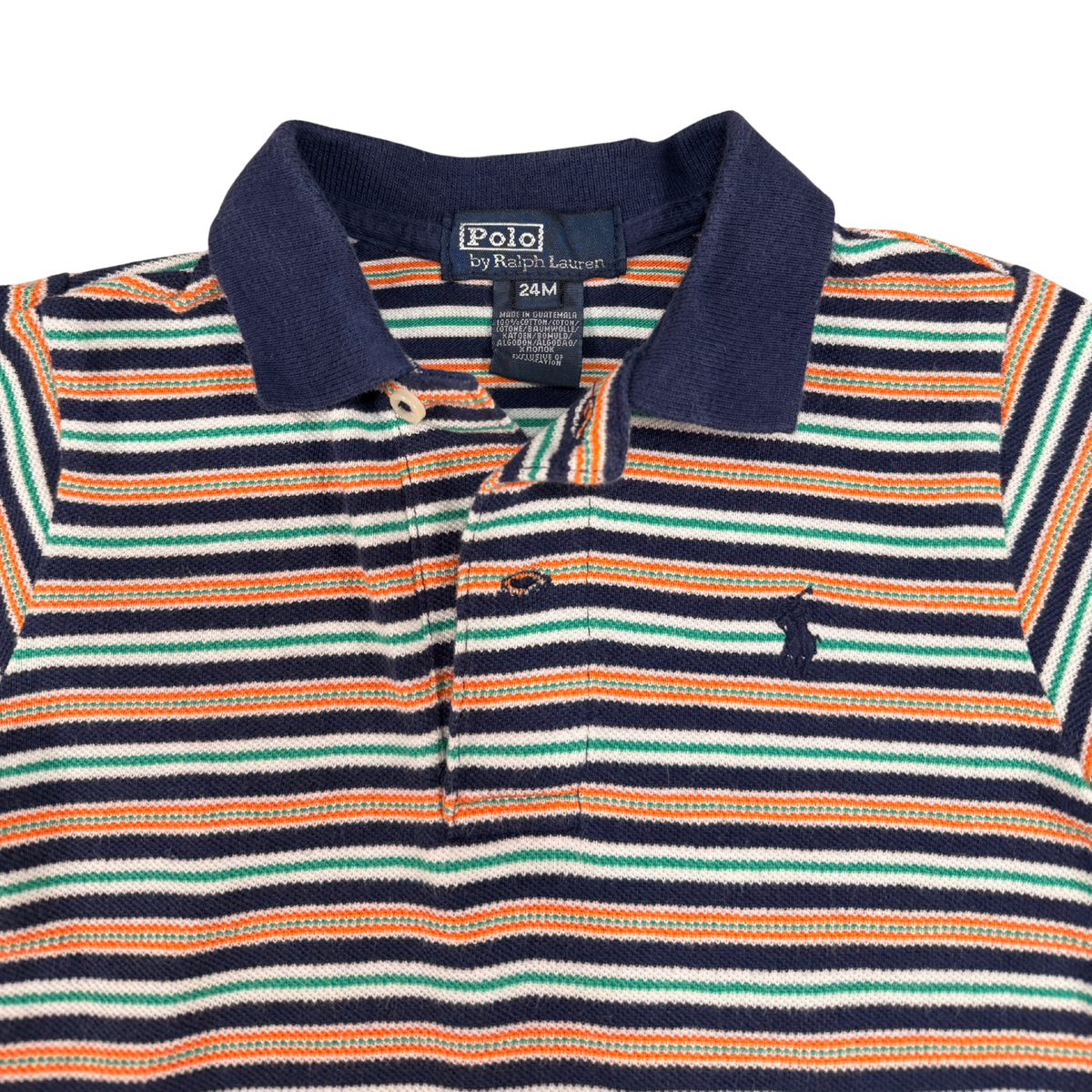 Vintage Polo Ralph Lauren Striped Polo – 24M