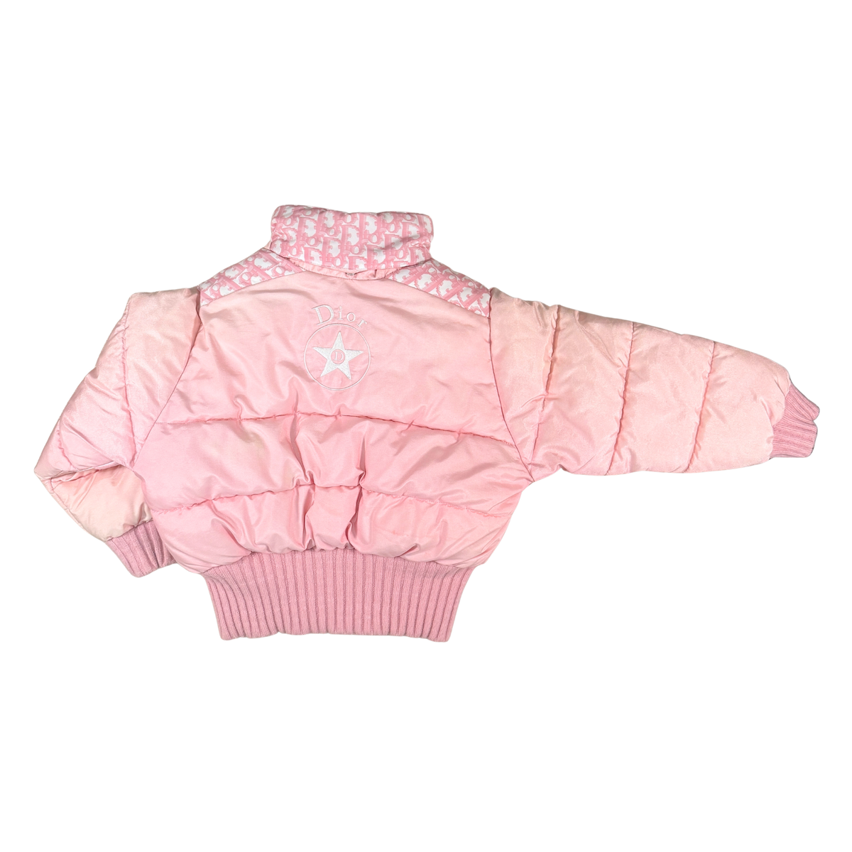 Vintage Christian Dior Pink Trotter Puffer Jacket – 4Y