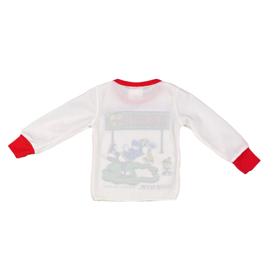 Vintage 1990 Looney Tunes Sylvester Skate Long Sleeve Tee | 18M