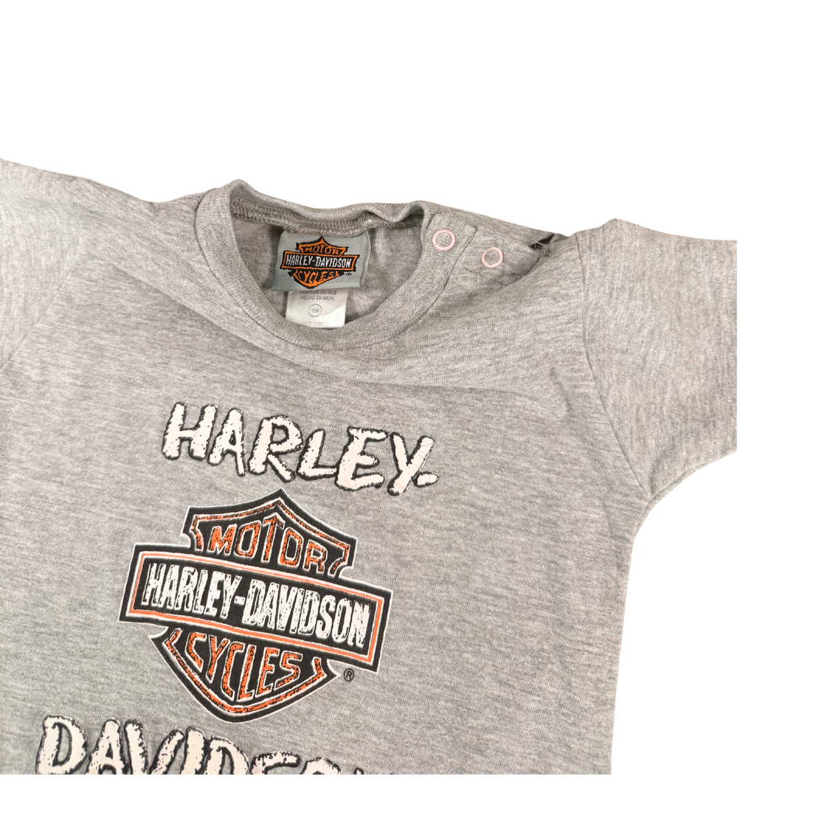 Vintage Harley-Davidson Baby Romper – 12M