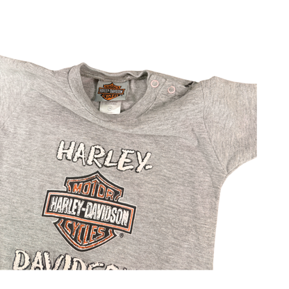 Vintage Harley-Davidson Baby Romper – 12M