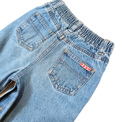 Vintage Faded Glory Star Trim Jeans – 18M