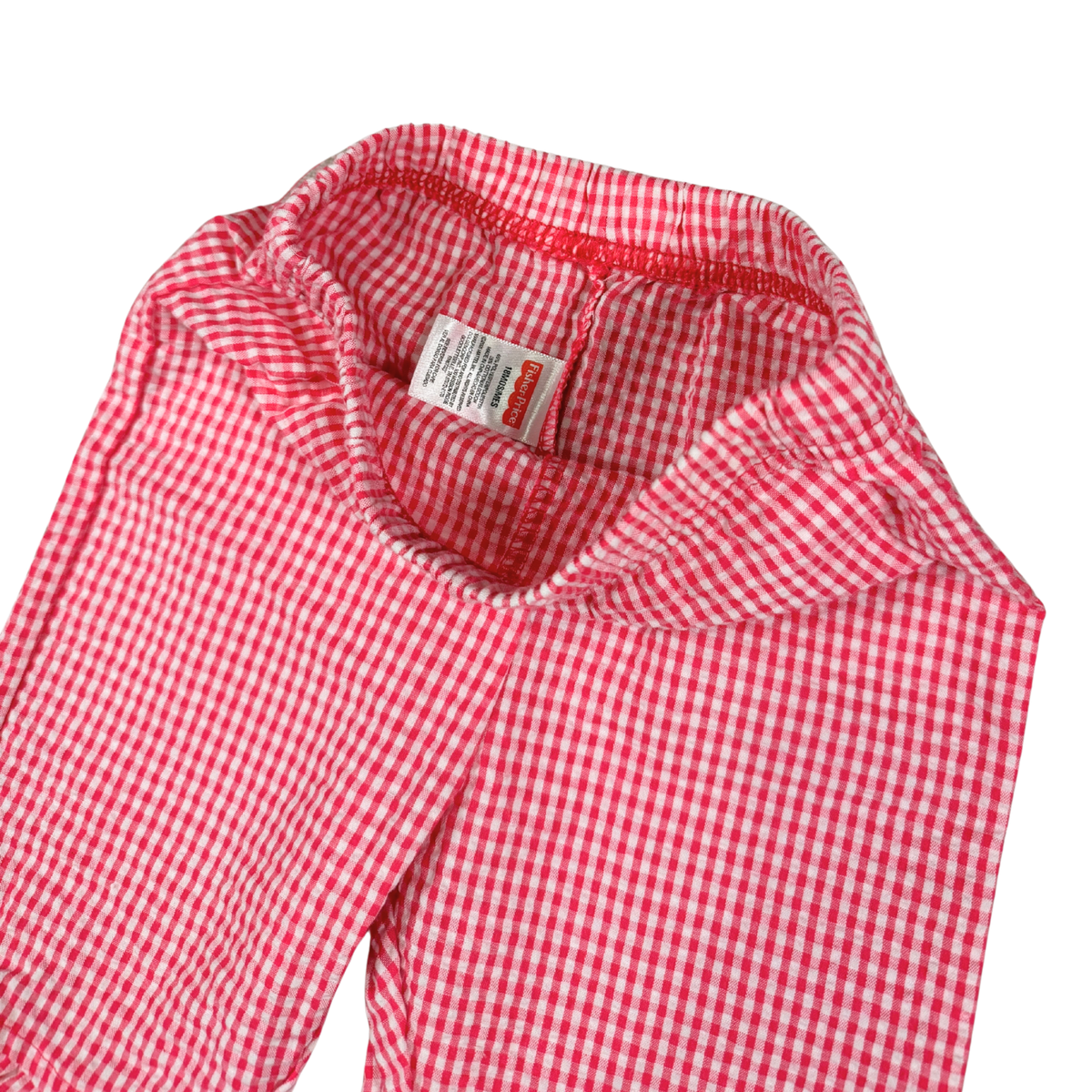 Vintage Fisher-Price Gingham Ruffle Pants – 18M