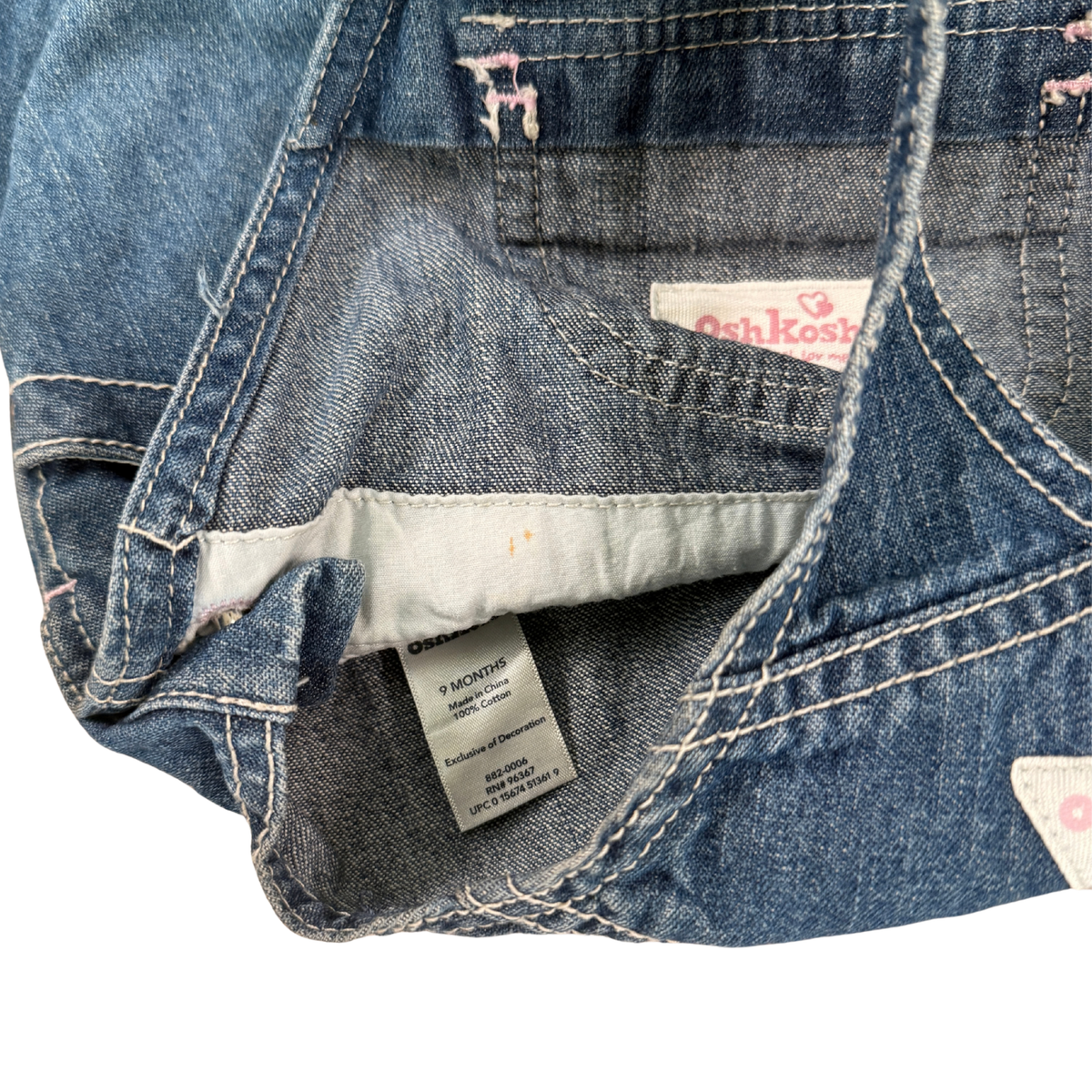 Vintage OshKosh B’Gosh Denim Overalls – 9M