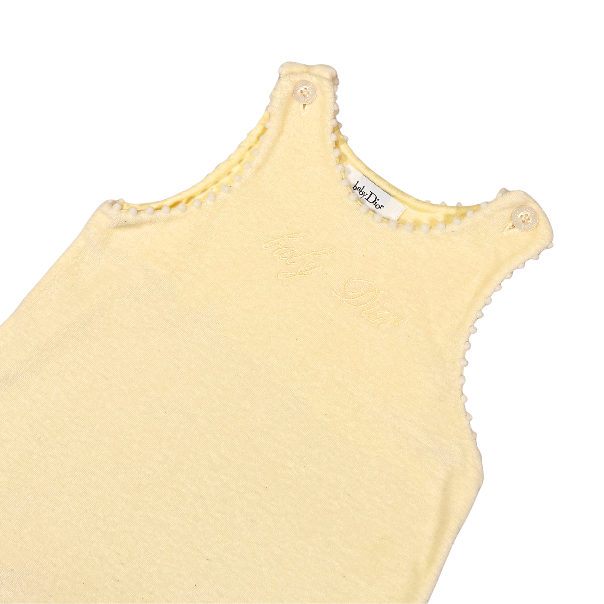 Vintage Baby Dior Terry Romper – 12M