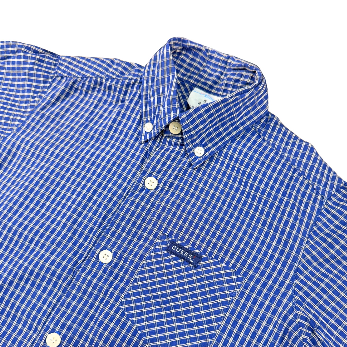 Vintage 90s Baby Guess Plaid Shirt – 2–3Y