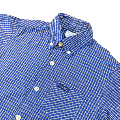 Vintage 90s Baby Guess Plaid Shirt – 2–3Y