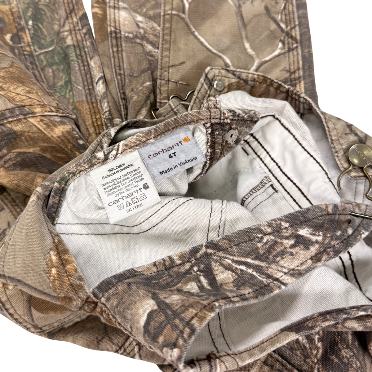 Carhartt Realtree Camo Overalls | 4T