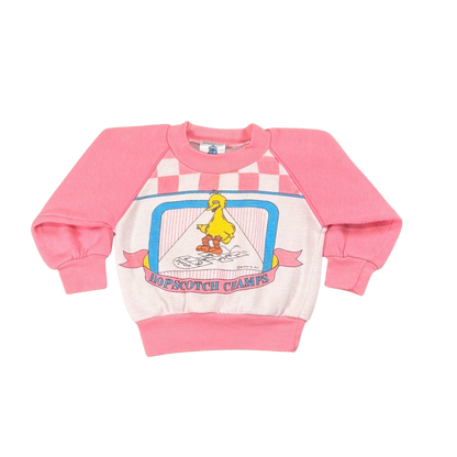 Vintage 80s Sesame Street Big Bird Sweatshirt – 18M