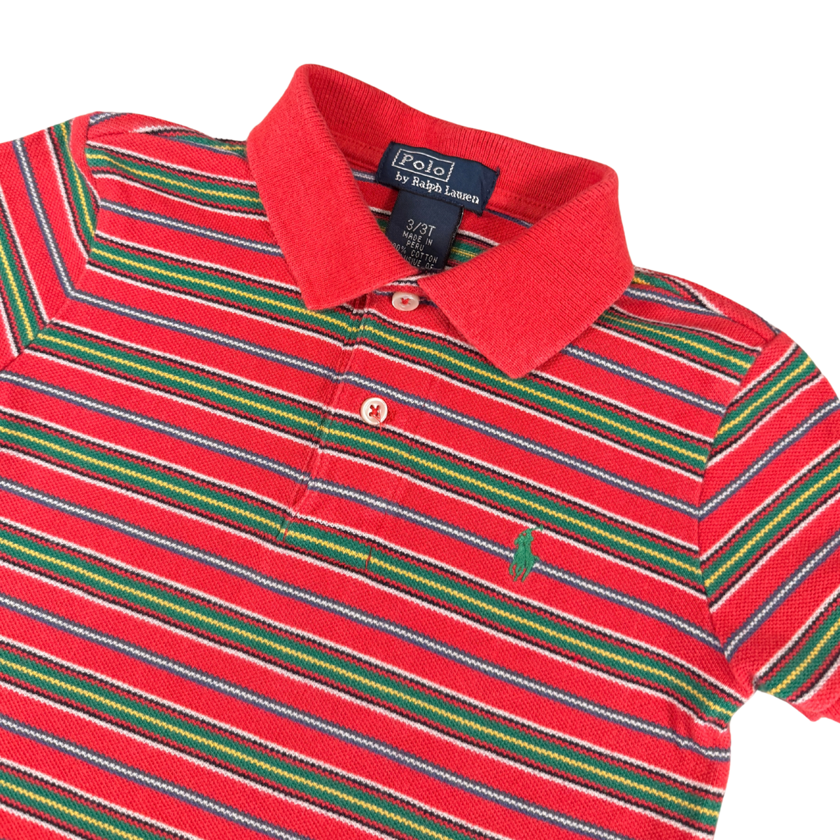 Vintage Polo Ralph Lauren Striped Polo – 3T