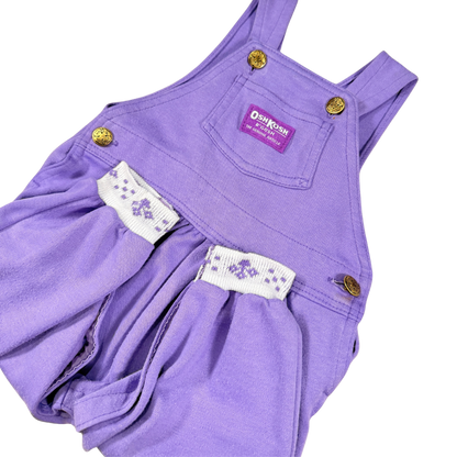 Vintage 80s OshKosh B’Gosh Purple Overalls – 12M