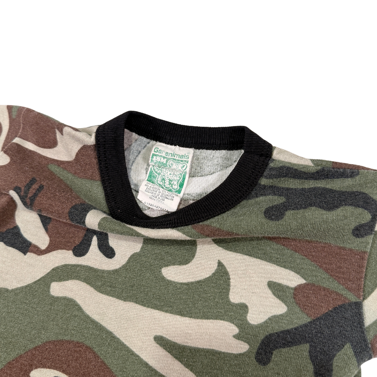 Vintage 90s Garanimals Camo T-Shirt – 18M