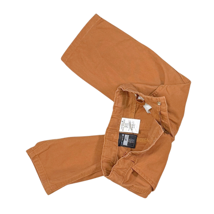 Carhartt Brown Canvas Carpenter Pants – 2T
