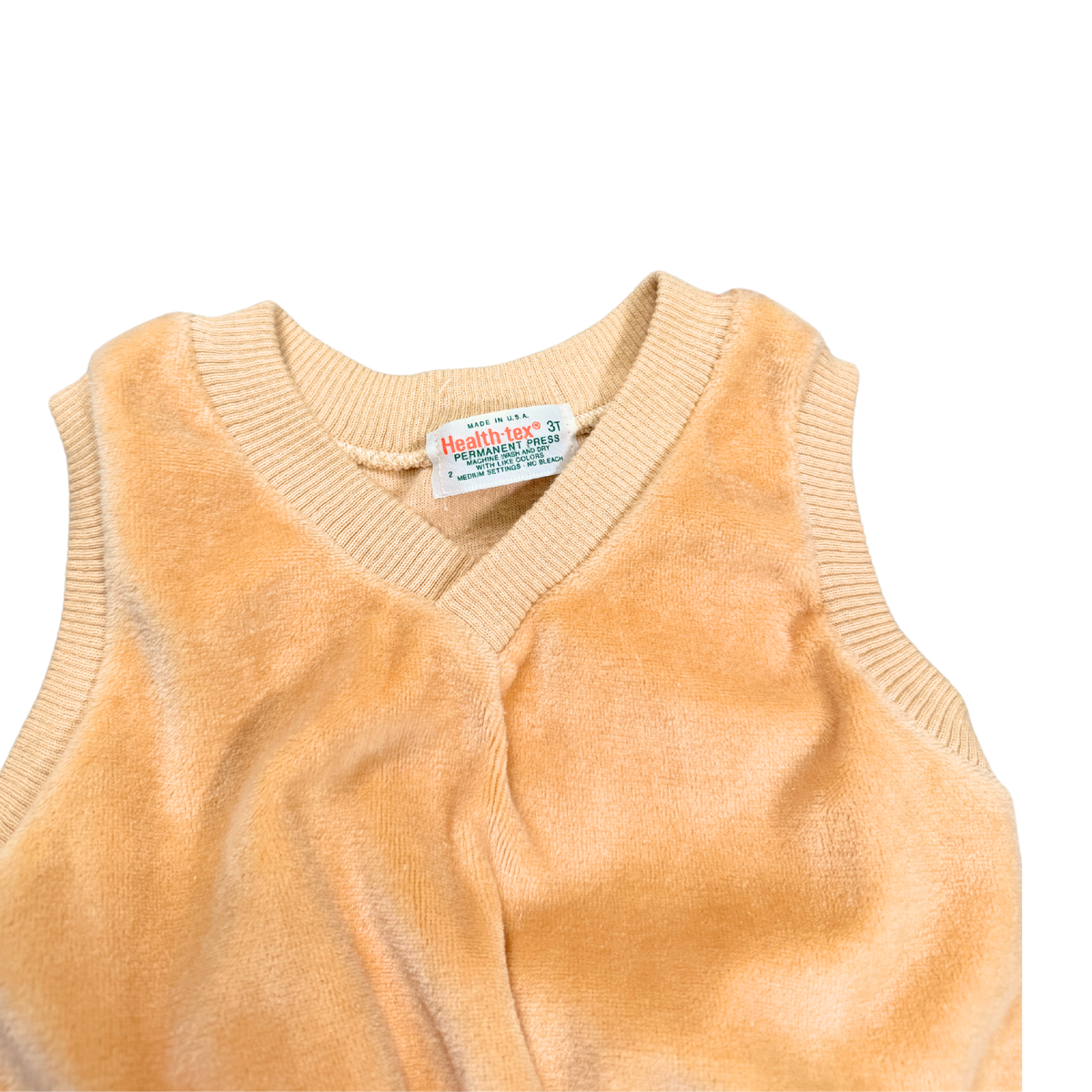 Vintage Healthtex Velour Vest – 3T