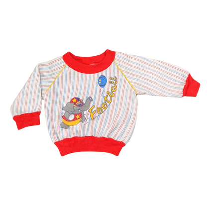 Vintage 90s Toddler Football Sweatshirt – 12M