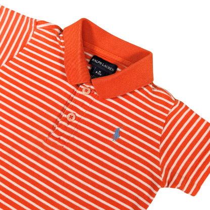Vintage Ralph Lauren Striped Polo – 6–12M