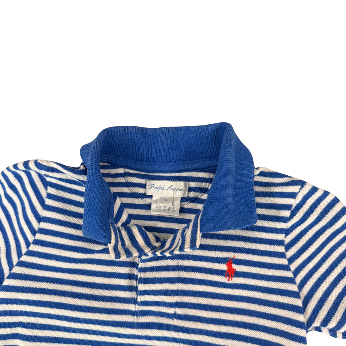 Vintage Ralph Lauren Striped Polo – 18M