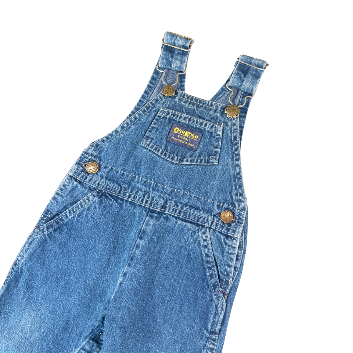 Vintage OshKosh Vestbak Denim Overalls – 12M