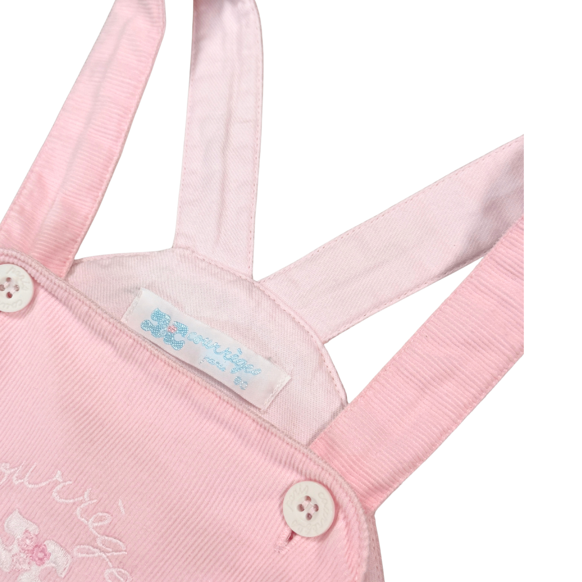 Vintage Courrèges Pink Baby Romper – 9–12M