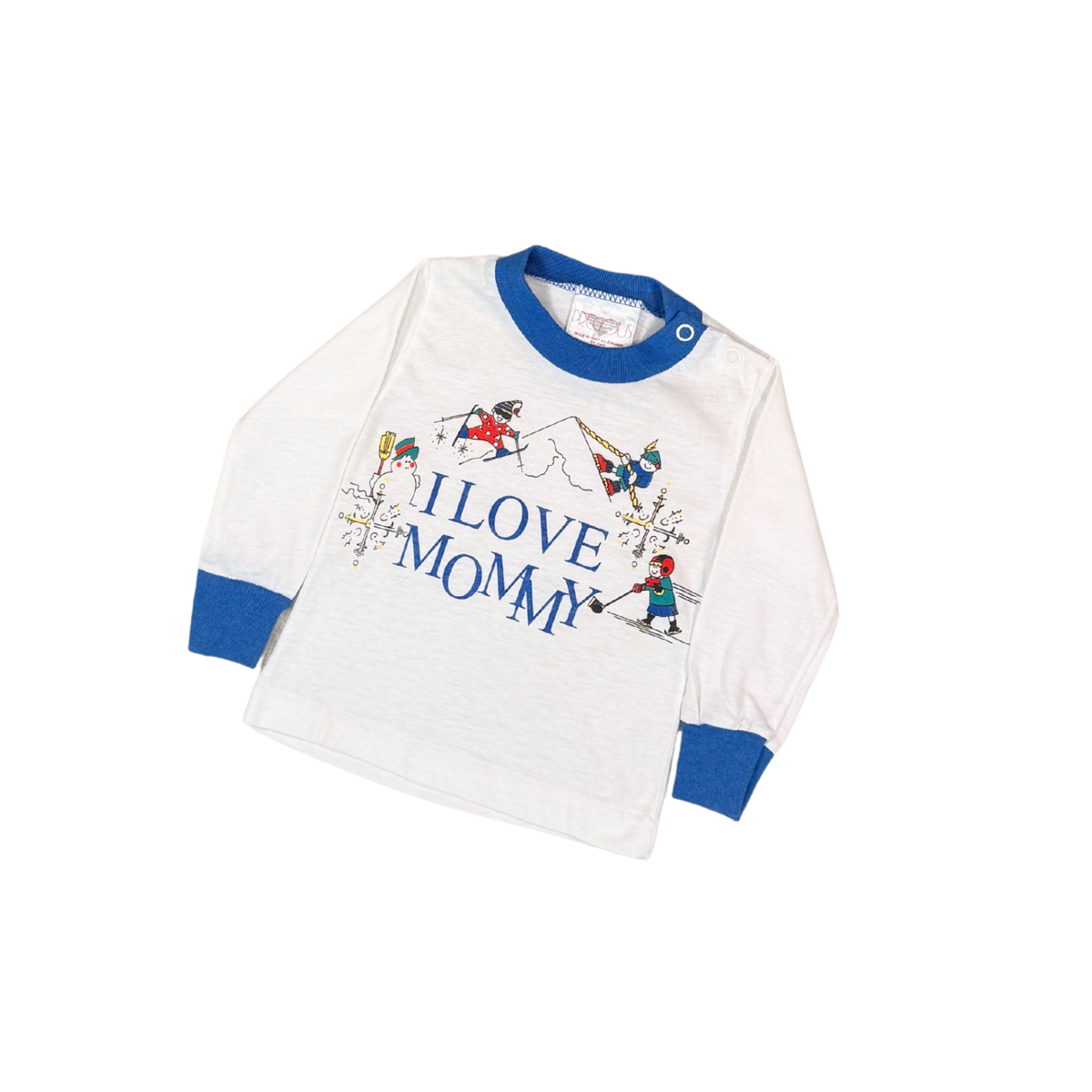 Vintage “I Love Mommy” Long Sleeve – 12M