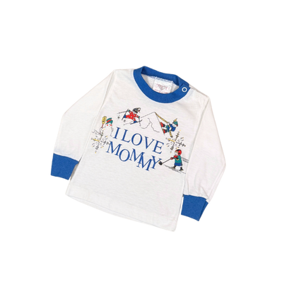 Vintage “I Love Mommy” Long Sleeve – 12M