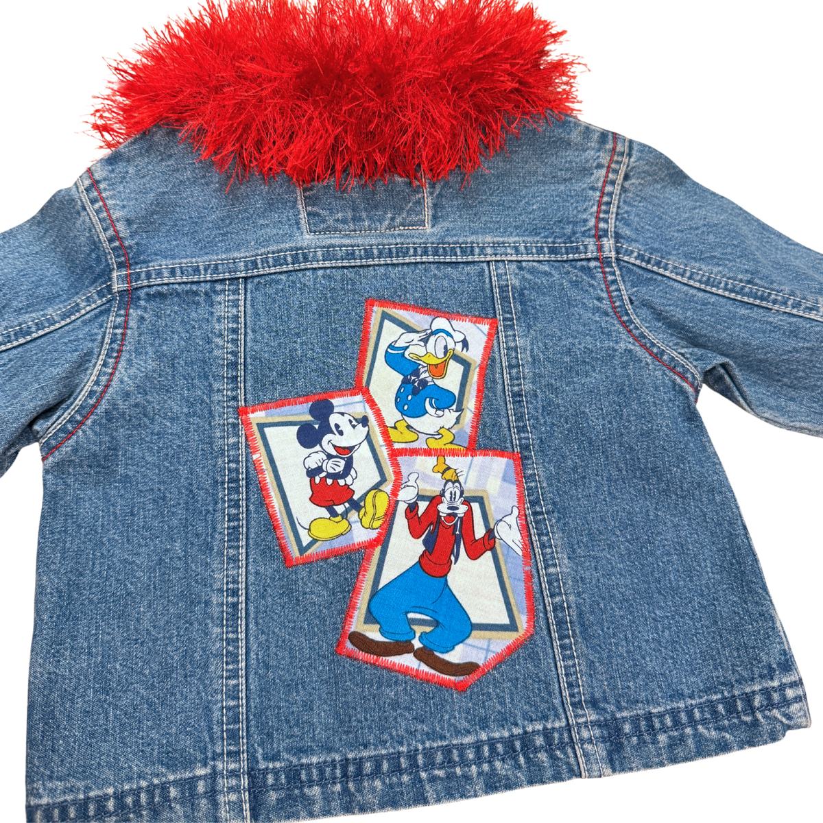 Rare Vintage Custom OshKosh Disney Denim Jacket – 12M