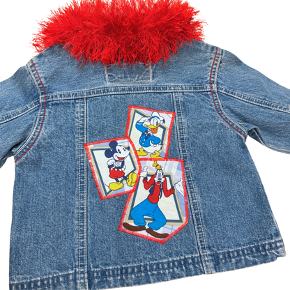 Rare Vintage Custom OshKosh Disney Denim Jacket – 12M