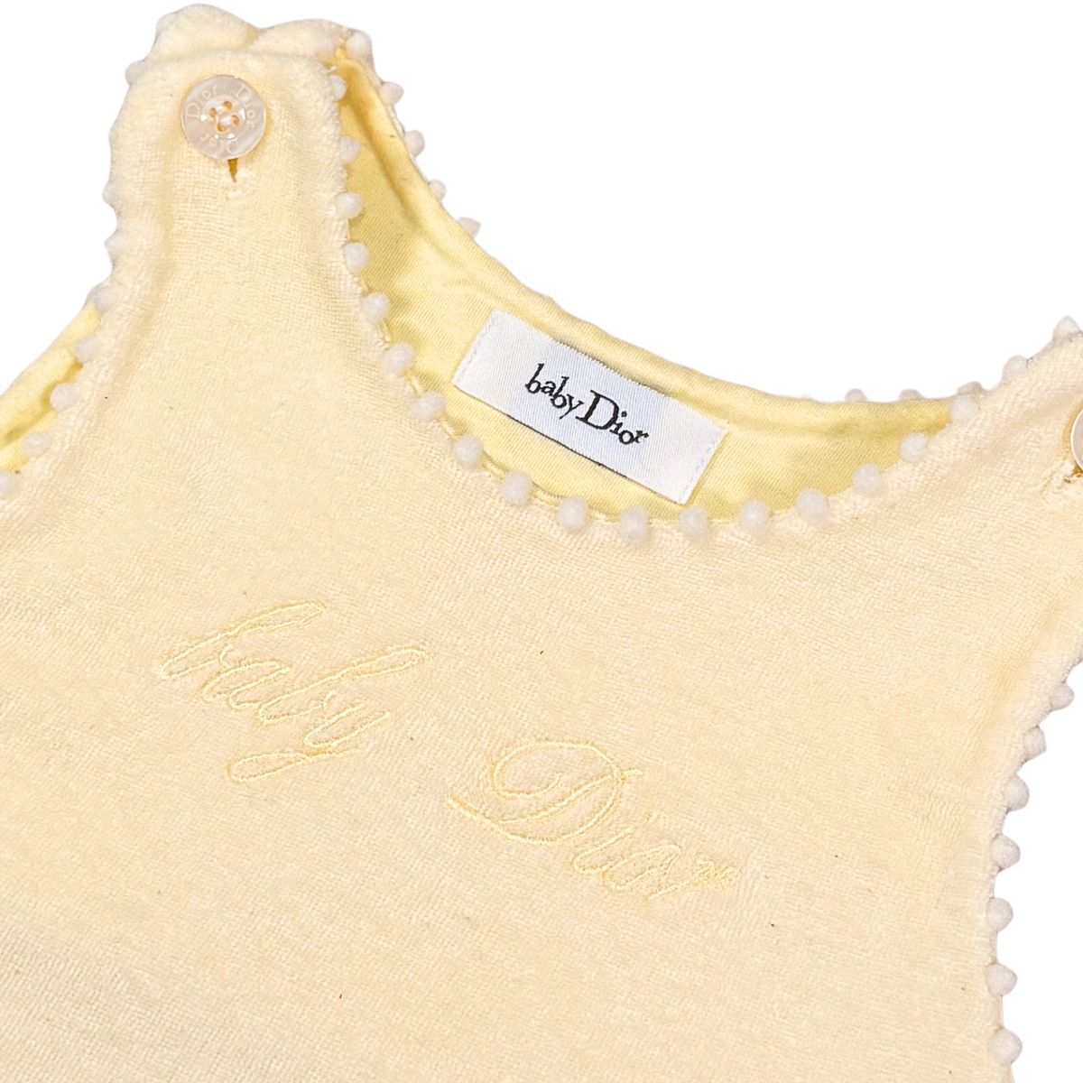 Vintage Baby Dior Terry Romper – 12M