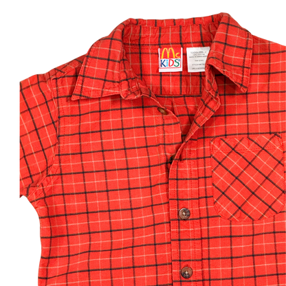 Vintage McKids Plaid Flannel Shirt – 3Y