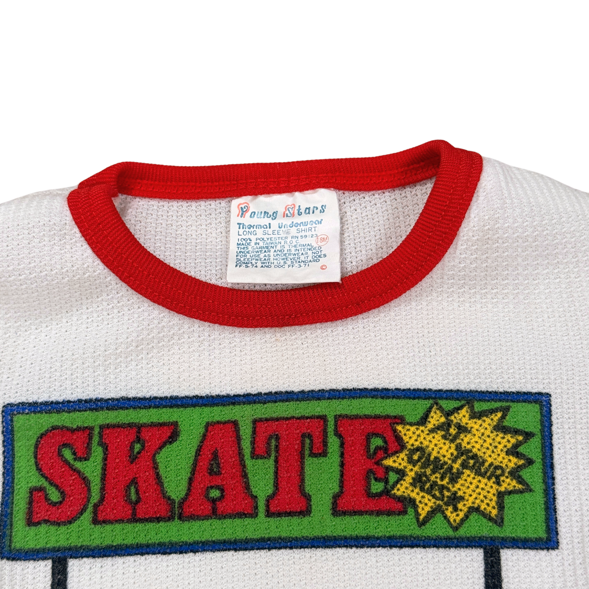 Vintage 1990 Looney Tunes Sylvester Skate Long Sleeve Tee | 18M
