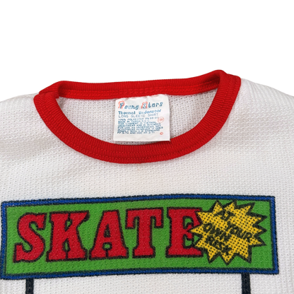 Vintage 1990 Looney Tunes Sylvester Skate Long Sleeve Tee | 18M