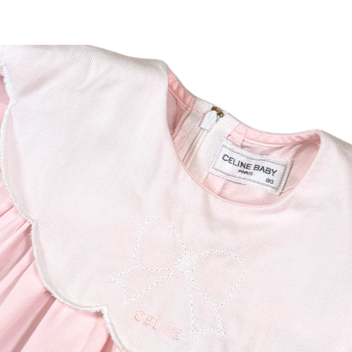 Vintage Celine Baby Pink Dress – 12M