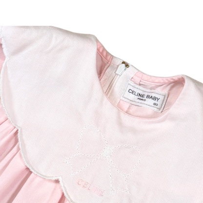 Vintage Celine Baby Pink Dress – 12M