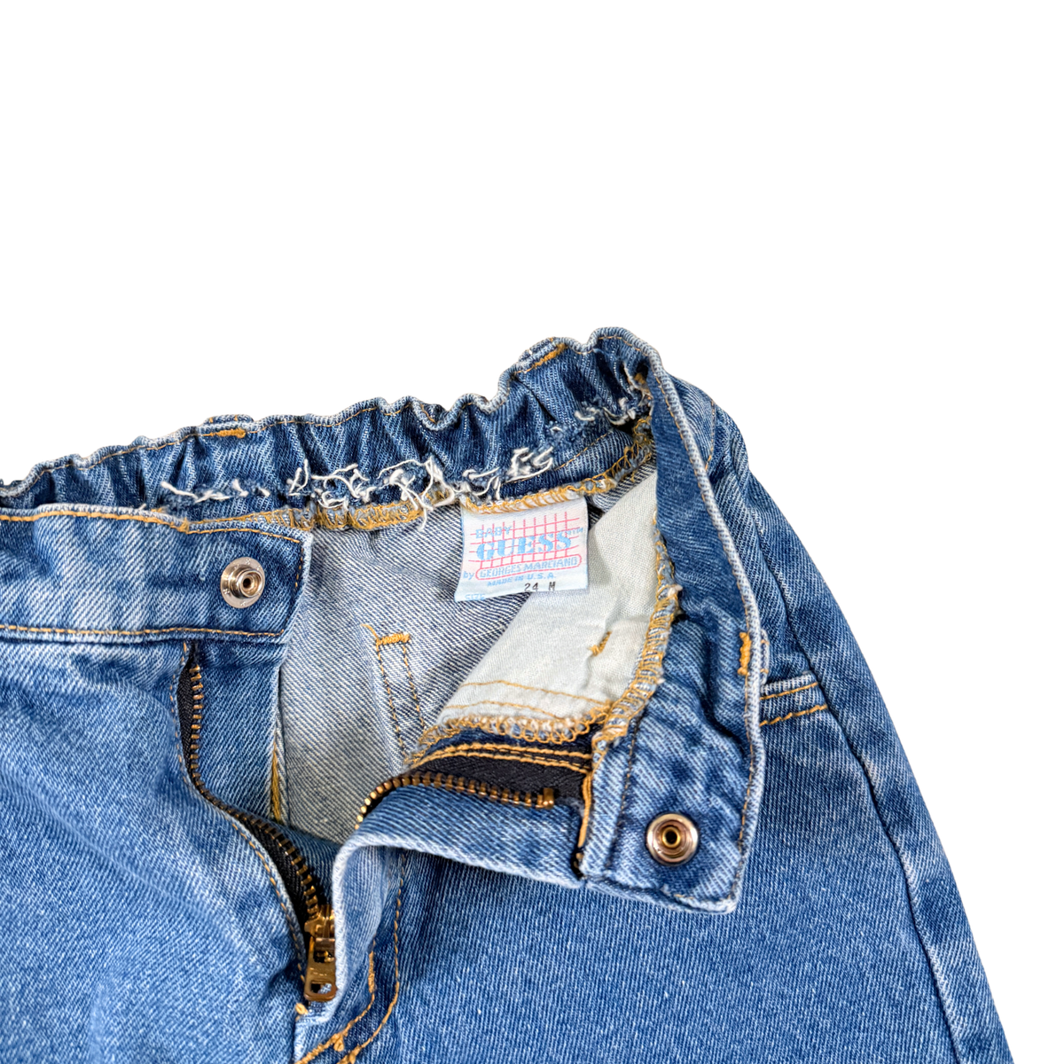 Vintage Baby Guess Denim Shorts - 2Y