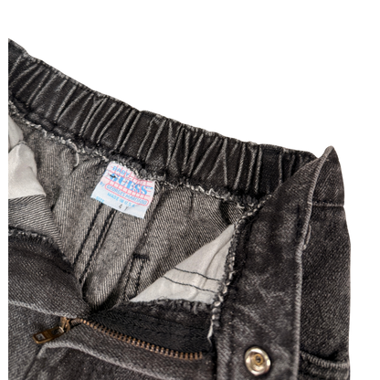 Vintage Baby Guess Black Denim Jorts – 4Y